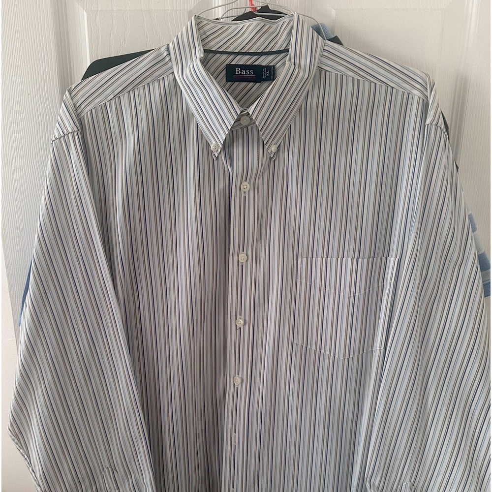 Men’s long sleeve dress shirt, XL